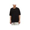 Y-3 Футболка унисекс с коротким рукавом и карманом, однотонная, с круглым вырезом, черная H63083