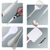 Portable Travel Utensils Set 9pcs Stainless Steel Camping Kitchen Cookware Set Kitchenware for