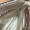 [Pre-Owned] Medium Rose Gold Coated Canvas Floral Print Shoulder Bag Clutch Crossbody Bag Rose Gold Hardware Detachable Shoulder - Very Good #19MMSJF