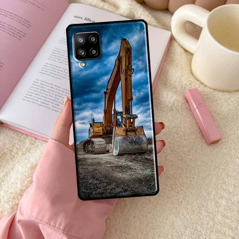 Чехол-экскаватор для Samsung Galaxy A54 A34 A14 A13 A12 A22 A32 A52 A72 A51 A71 A53 A52S Задняя крышка