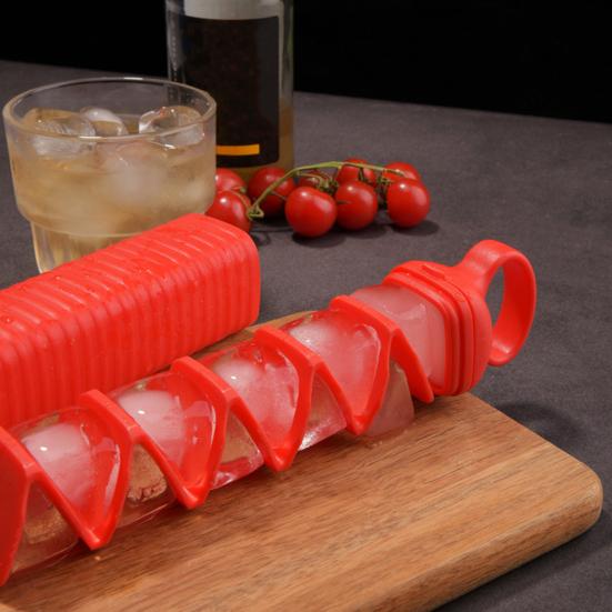 Форма для кубиков льда Easy-Press Ice Cube Form с крышкой Многоразовый льдогенератор