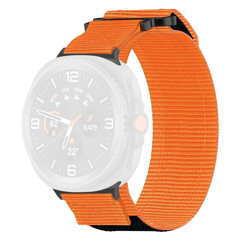 Watch Band for Samsung Galaxy Watch8 Classic 46mm/Watch8 44mm/40mm Nylon Magic Tape Strap