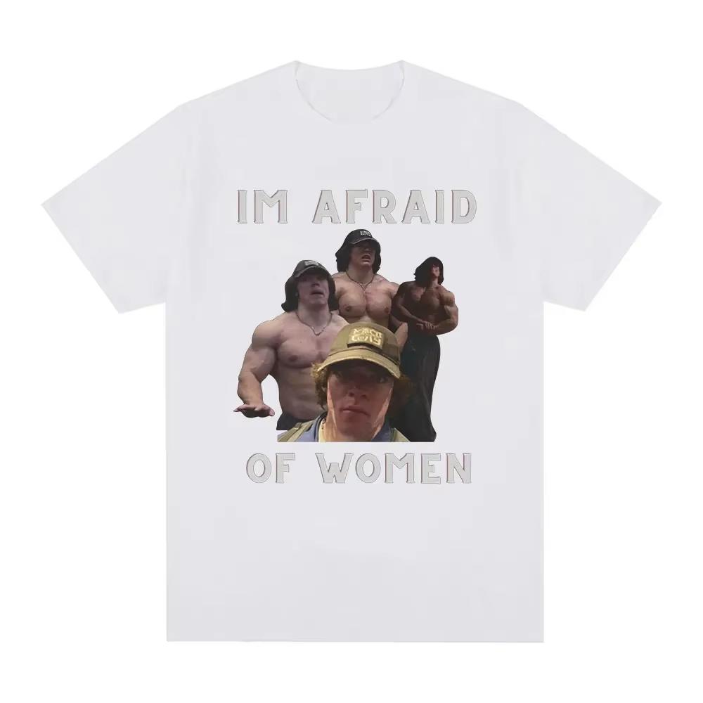 I'm Afraid of Women Sam Sulek T-shirt Gym Fitness Enthusiast Gift Tshirtwomen's Clothing Casual Funny Clothes  Graphic T Shirts