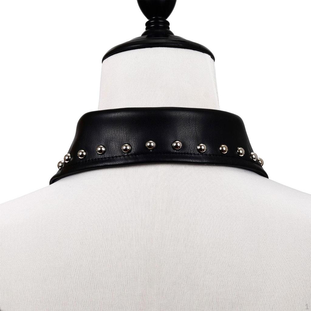 Fake Ruffle Gothic Fashion Choker for Clothes Blouse Apparel Sweaters Party