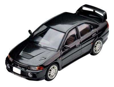 Tomica Limited Vintage Neo 186 b Mitsubishi Lancer GSR Evolution IV Черная Готовая модель 1/64 LV-N