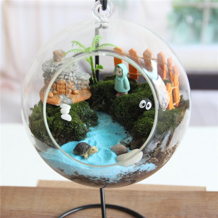 Resin Small Cartoon Turtle Miniature Diy Garden Decor For Home And Office Use