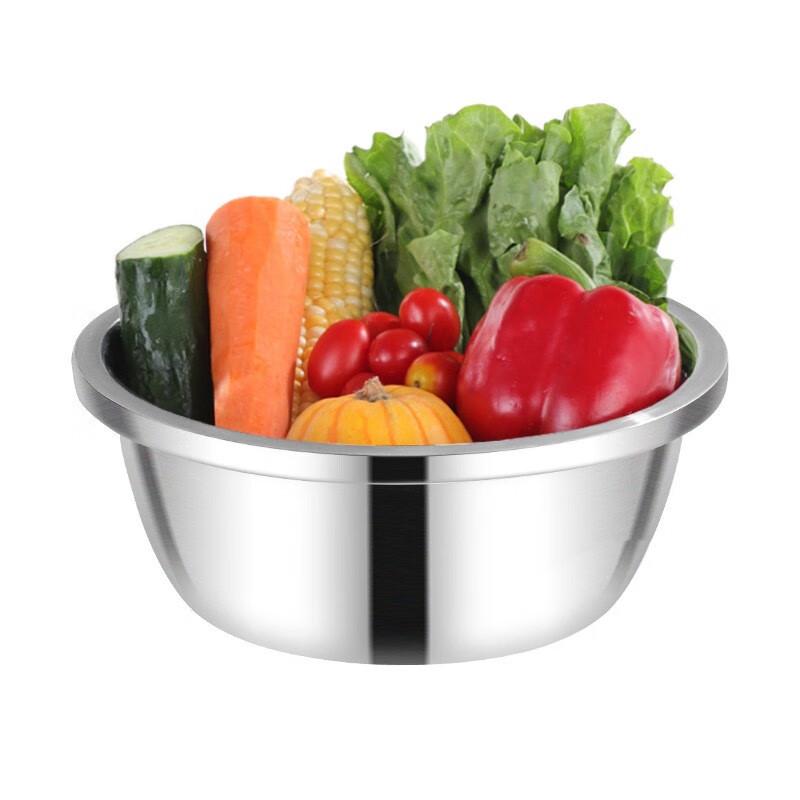 Jimeijiduo 201 Stainless Steel Deep Mixing Bowl