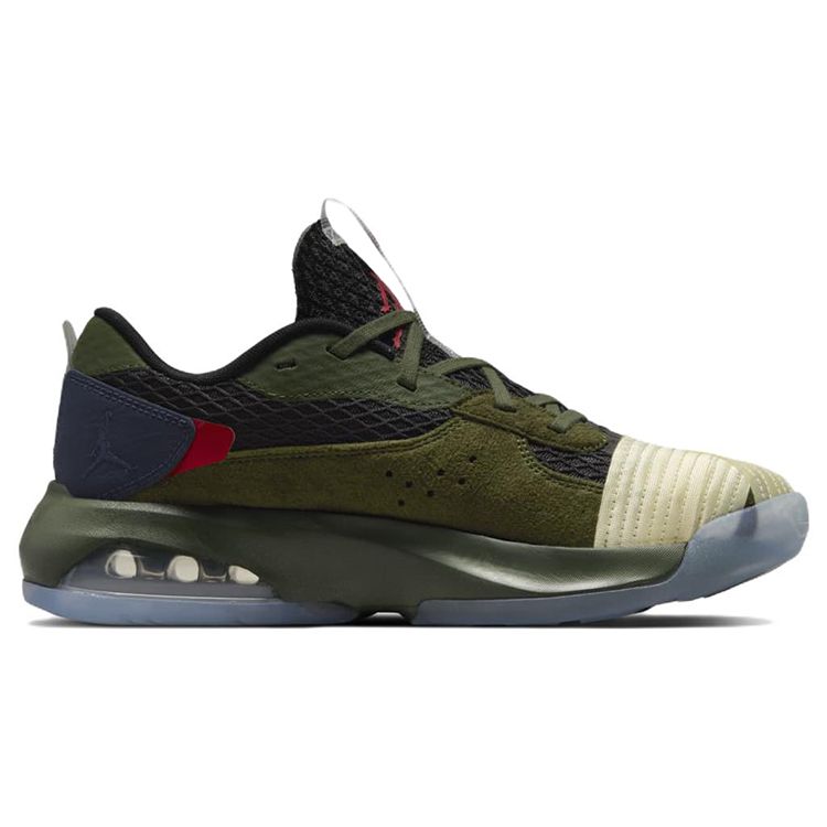 Naruto x Air Jordan Jordan Air 200E Jonin Унисекс Кроссовки Зеленый Карбоново-зеленый Муслин DQ6385-360