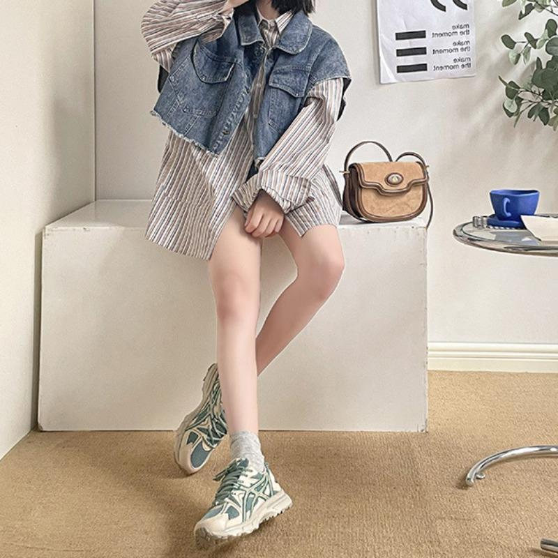 Ретро Повседневная Обувь Дышащая Сетка Спортивная Обувь Студенческая Обувь для Бега Модная Женская Обувь