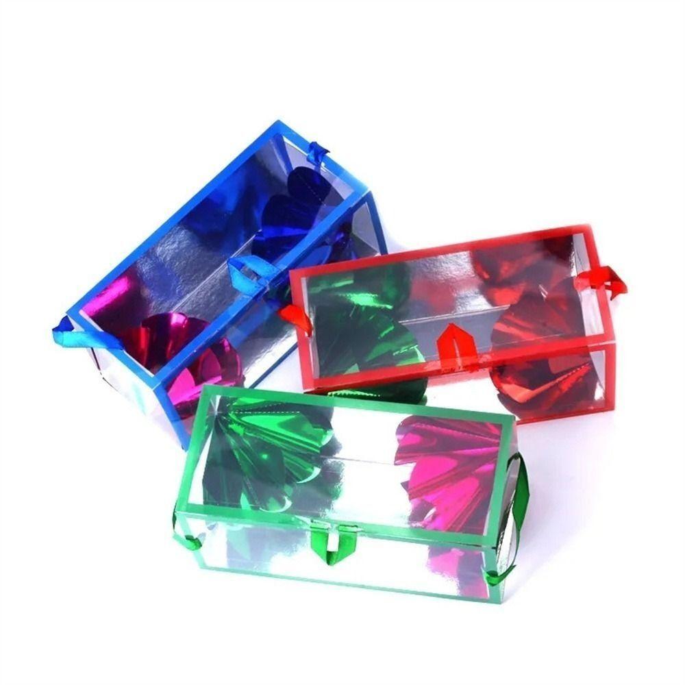 Plastic Magic Tricks Dream Bag Children Gifts Appearing Flower Box Paper Bag Flower Box