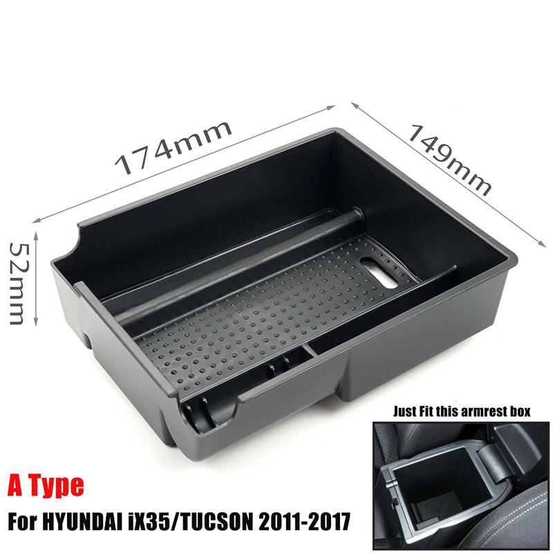 Для Hyundai Kona Encino CELESTA Tucson iX35 iX25 Creta VERNA Solaris LAFESTA Elantra Avante Mistra Стайлинг автомобиля Подлокотник Бардачок