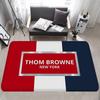 Модный бренд T-Thom B-Brown Придверный коврик в скандинавском стиле для спальни, гостиной, дома, балкона, противоскользящий, современный домашний декор