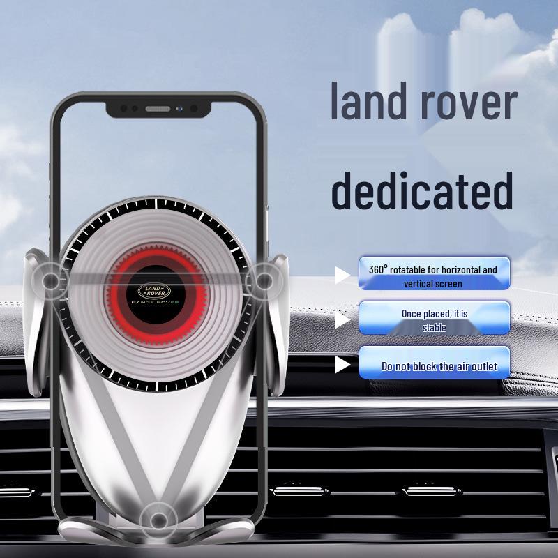 Навигационный гравитационный держатель для телефона Land Rover для Range Rover Sport, Discovery, Evoque, Velar, Defender - Специальное издание.
