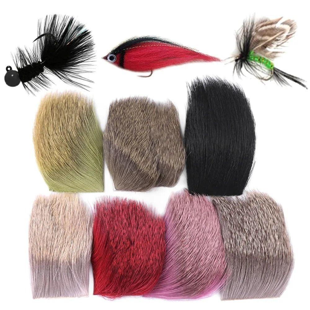 Brown Pink Black Fly Tying Deer Hair Fly Tying Material Dry Elk Hair Caddis  Trout Salmon