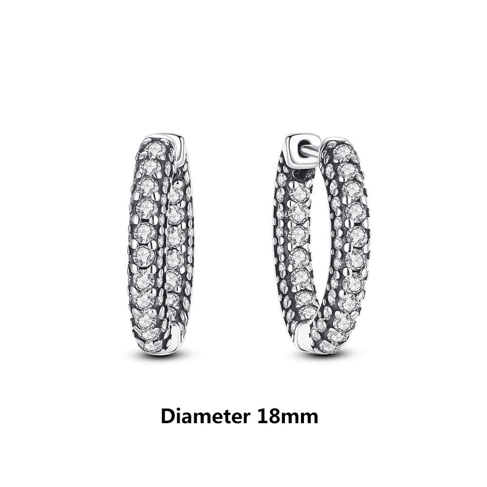 Серьги из стерлингового серебра 925 пробы 2025 г., серьги-гвоздики, серьги-кольца с кристаллами для женщин, серьги-пусеты из розового золота, серьги с короной, сердцем, символом бесконечности, пчелой, ювелирные изделия