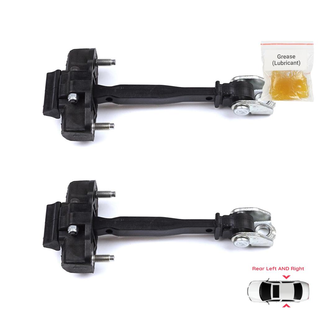 EDP1321-1 2 Pieces Rear Door Hinge Stop Check Strap Limiter for Peugeot 2008 e-2008 MK2 Opel Mokka B Mokka-e 9820816280