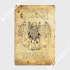 Cthulhu Vitruvian Metal Sign Painting Décor Club Party Club Bar Retro Tin Sign Poster