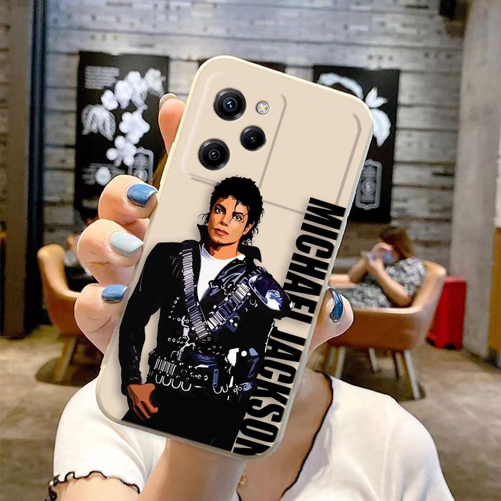 Чехол для телефона Dancer M-Michael J-Jackson Cover для Xiaomi 10T 11 12 12T 13 14T POCO F5 F6 M3 M5 X3 X4 X5 PRO 4G 5G Цветной ТПУ чехол