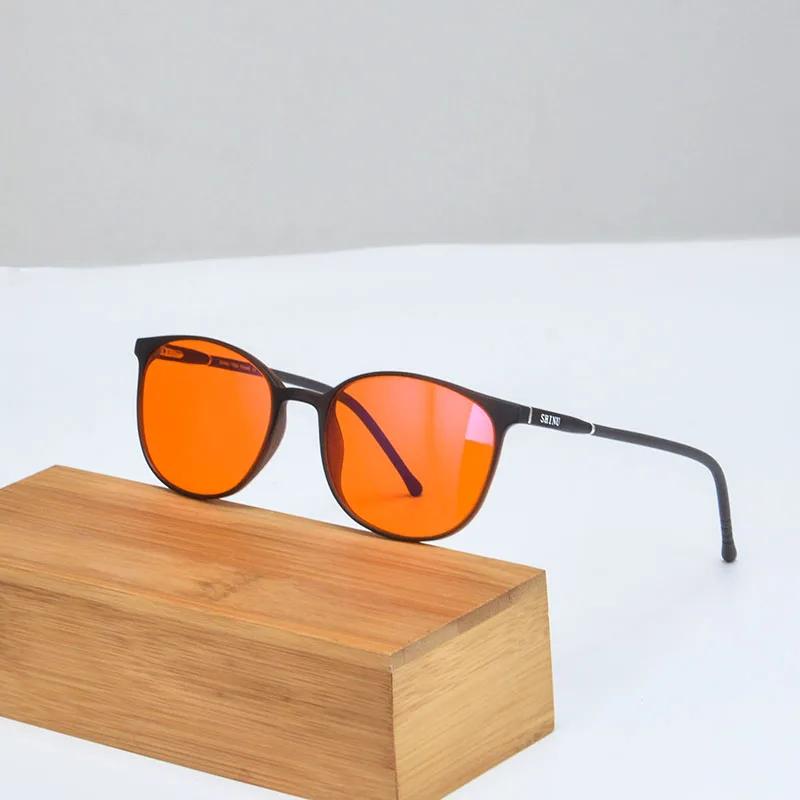 Shinu Women Glasses Frame Blue Light Blocking Glasses Red Lenses Glasses For Digital Screens Red Lens Help Better Sleep