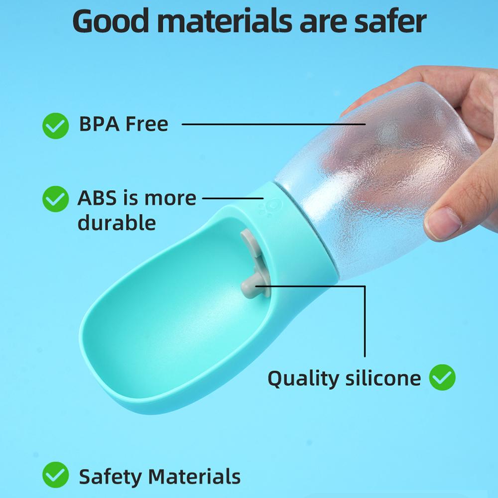 Портативная бутылка для воды для собак мелких, средних и крупных пород, кошек, для путешествий на открытом воздухе, для бега, для щенков, для поения, для кормушки, для йоркширских французских бульдогов, товары для животных