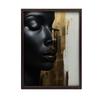 Golden Power Golden Power, 40X50 Cm, Gold Aluminum Frame, 230 Gsm Matte Paper