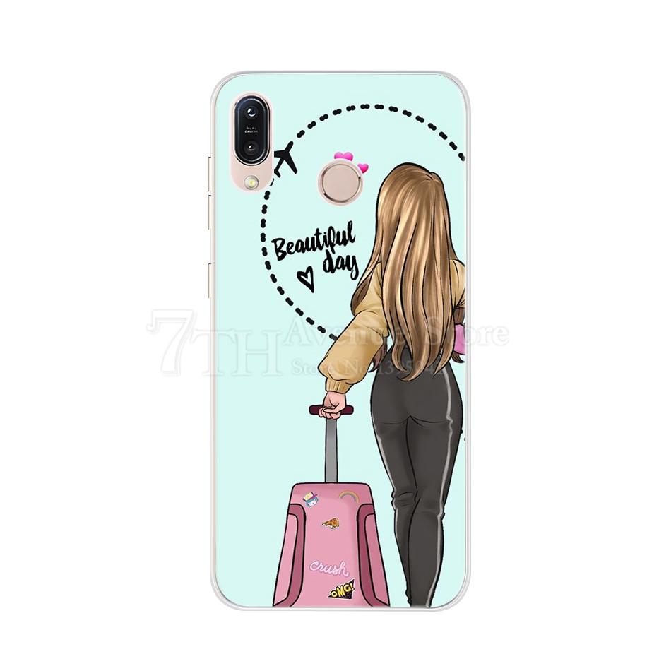 Cute Printed Case For Asus ZenFone Max M1 ZB555Kl Max Pro M1 ZB602KL Soft TPU Cover Cases For asus Max Pro (M1) Silicone Bumper