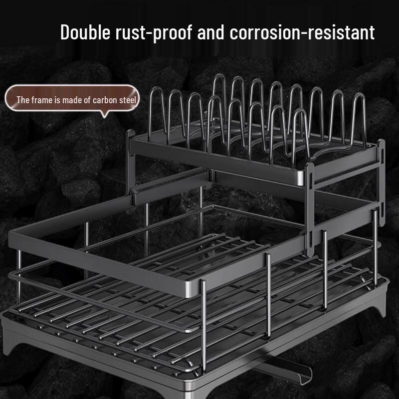 Beifu Double-Layer Carbon Steel Dish Drying Rack