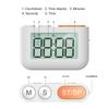 Digital Kitchen Timer Magnetic Count Up Down Clock with Customize Function Stand and Large LCD Screen Sound Alarm