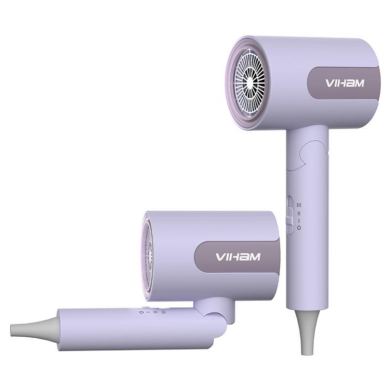 High-Power 800W ABS Material Electric Household Portable Hair Dryer Professional Salon Hot/Cold Air 3-Speed Settings for Hotels