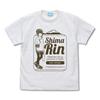 Yurucamp T-shirt Summer Camp Shima Rin White S