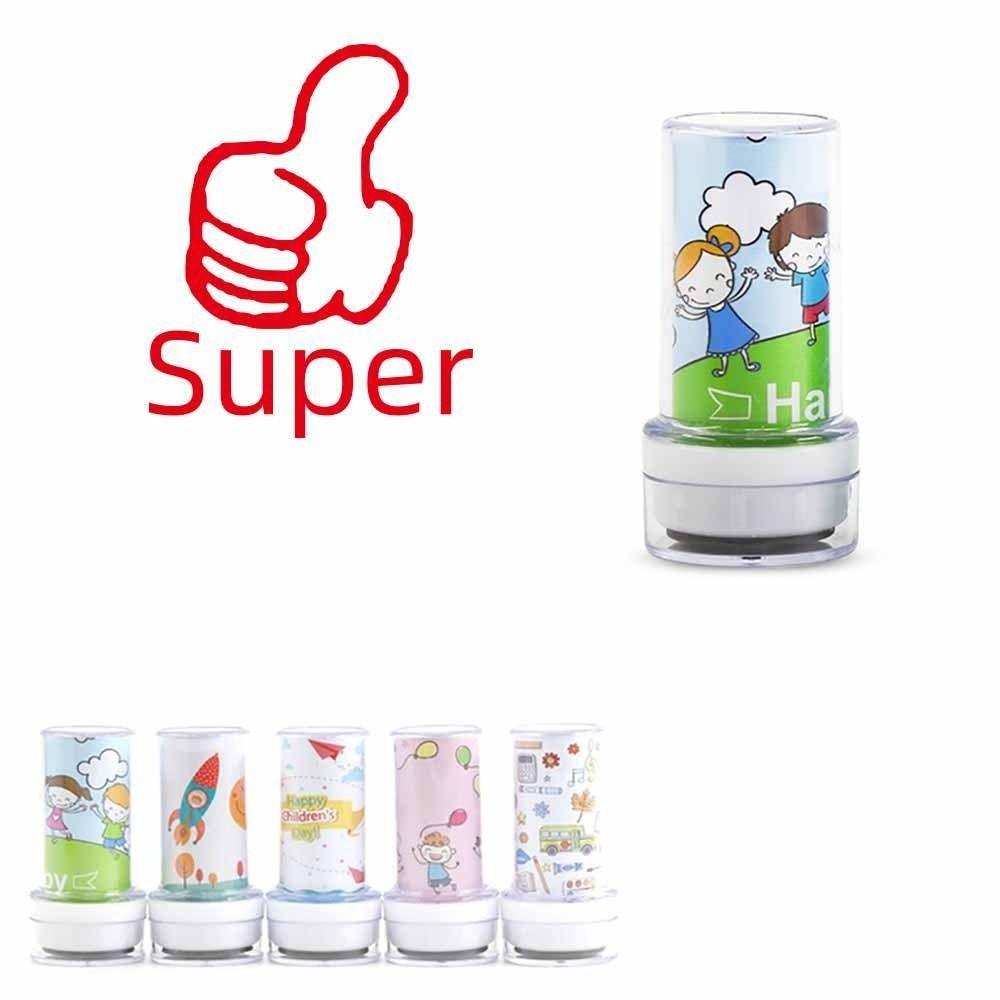 Toy Stamps Photosensitive Chapter Reward Seal Encouragement Teaching Stamp Commentary Stamp