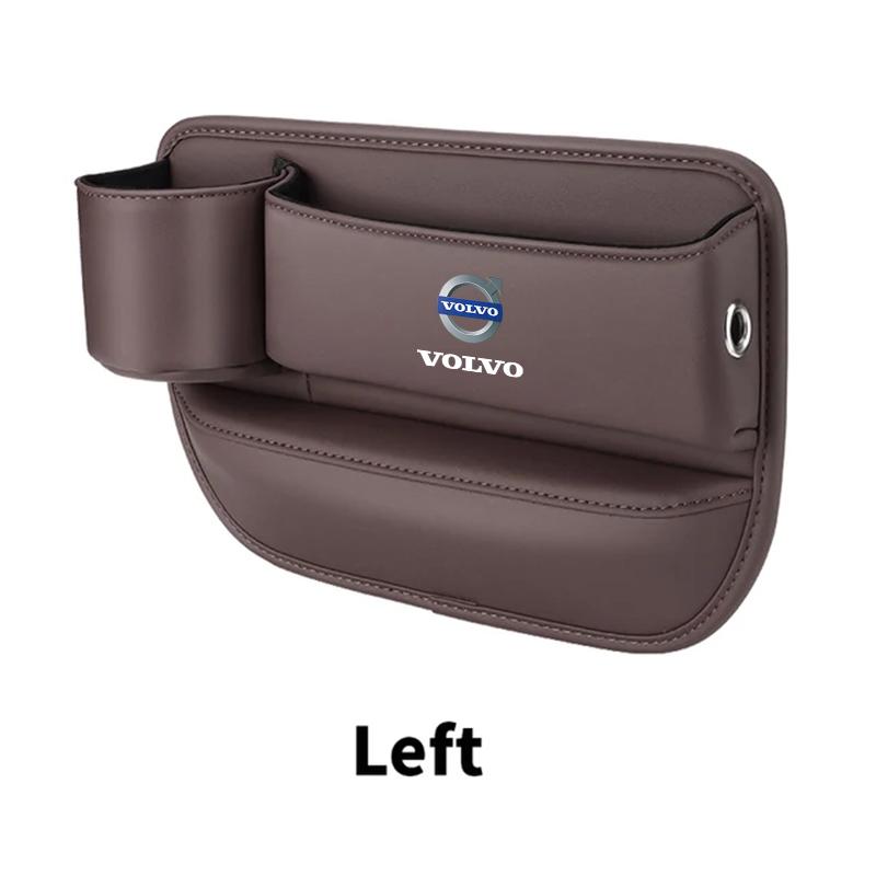 zpebr9 Car Seat Gap Crevice Storage Box Cup Holder Accessories For Volvo XC90 XC60 V50 S60 V70 V60 V40 S90 olestar AWD XC40 S80 T6 V90