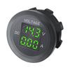 High Precision 12-24V Voltmeter Ammeter Dual LED Digital Display Amp Volt Merter Panel Gauge for Car Truck