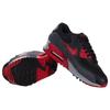 Nike Air Max 90 Retro Тканевые Низкие Кроссовки с Воздушной Подушкой Марафонские Беговые Кроссовки Женские Черно-Красные 616730-020