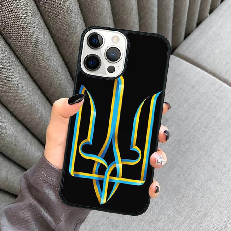 U-kraine Flag Phone Case For iPhone 17 Air 16 16e 15 13 14 Pro Max 11 12 Plus 2022 MAX Shell Cover coque