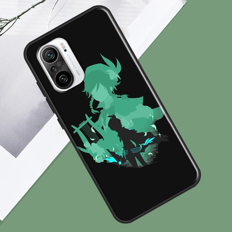 Genshin Impact Venti Game Case For Xiaomi 15 Ultra 13 14 11T 12T 13T 14T Pro POCO F7 Pro F5 F6 X3 X5 X6 X7 Pro Cover