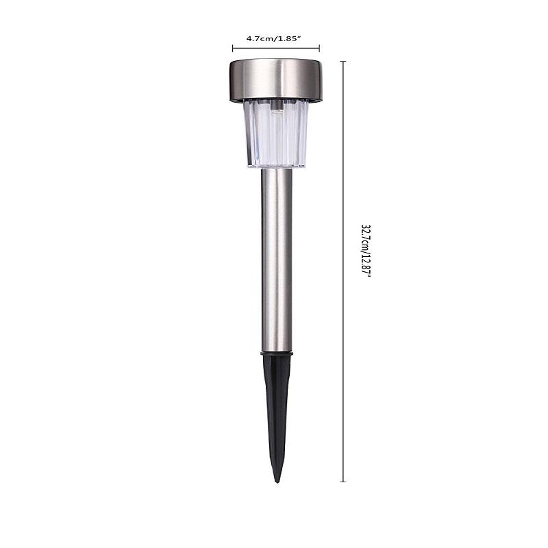 1/4/6/8/12PC LED Solar Garden Light Outdoor Solar Light Waterproof LED Landscape Light Courtyard Lawn Christmas Day Decorative Atmosphere Light