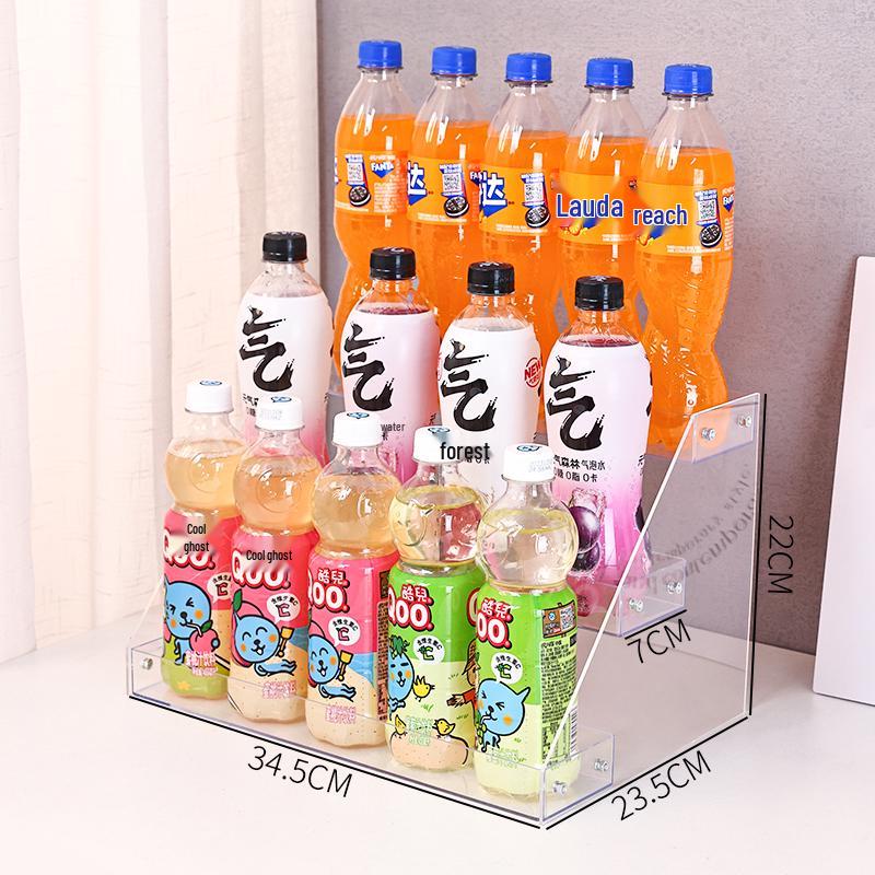 Акриловая ступенчатая стойка для демонстрации сигарет и напитков