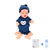 Realistic Newborn Baby Doll Washable Lifelike Vinly Body Baby Doll 18 Inches with Closed Eyes for
