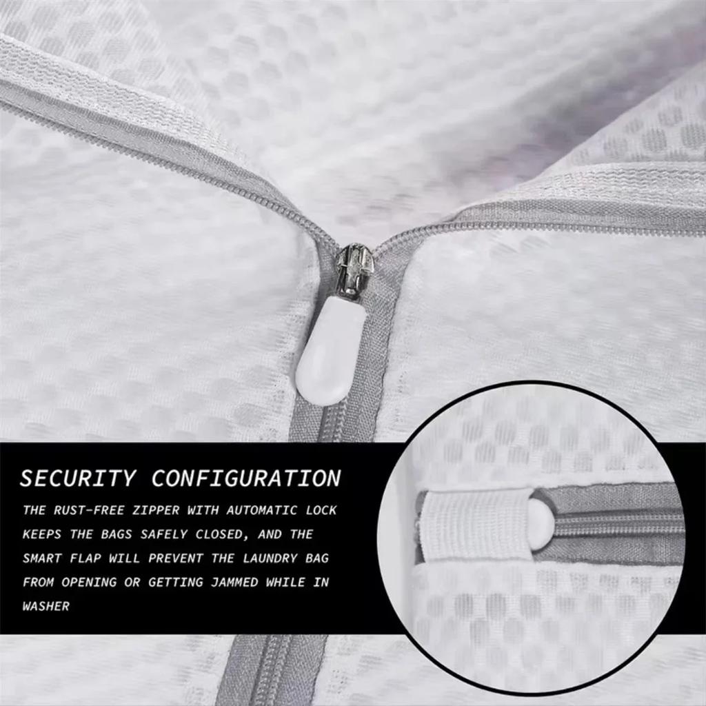Honeycomb Mesh Laundry Bags For Delicates,Net Fabric Durable And Reusable Delicate Wash Bag Travel Organization Bag For Lingerie