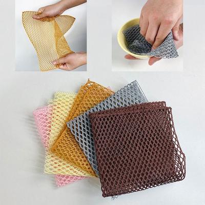 3 шт. сетчатые кухонные чистящие салфетки, мочалка для мытья посуды, кухонные тряпки, кухонная щетка для дома, горшок