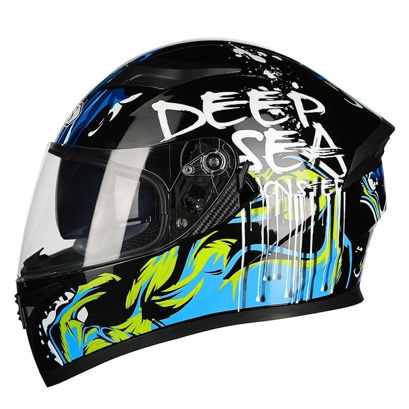 AIS Full Face Helmet Casco Moto Capacete Мотоциклетный шлем Racing kask одобрен DOT