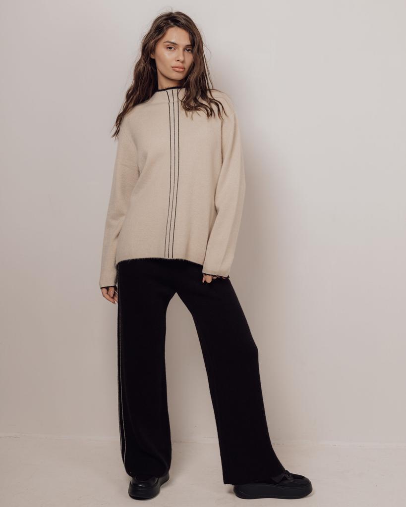 Women's Warm Suit Binka 3311 M Beige-black