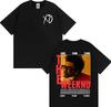 The Weeknd After Hours Til Dawn Европа 2026 Футболка Мужская Женская Мода Хип-Хоп Уличные Футболки Летние Топы Хлопковые Футболки