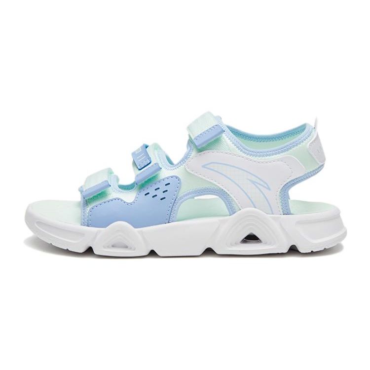 Anta Kids Non-Slip Durable Lightweight Sandals Kids Footwear White Blue A322326962H-2
