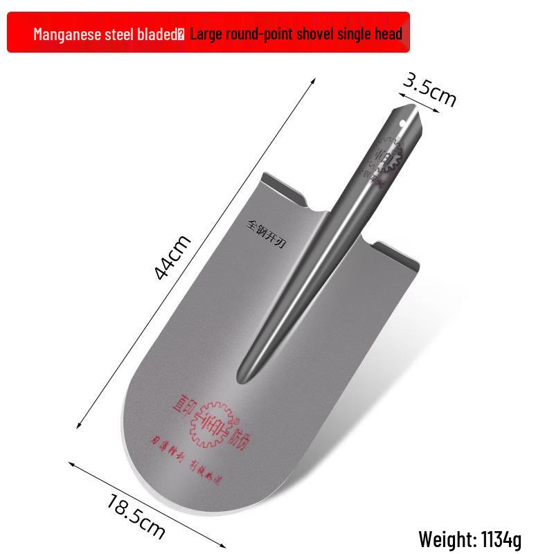 Военная камуфляжная заостренная лопата - Садовый инструмент из марганцевой стали для копания, рыхления почвы и посадки деревьев