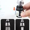 Splash Proof Kitchen Faucet Nozzle Flexible Taps Filter Adapter  For Kitchen / Bathroom