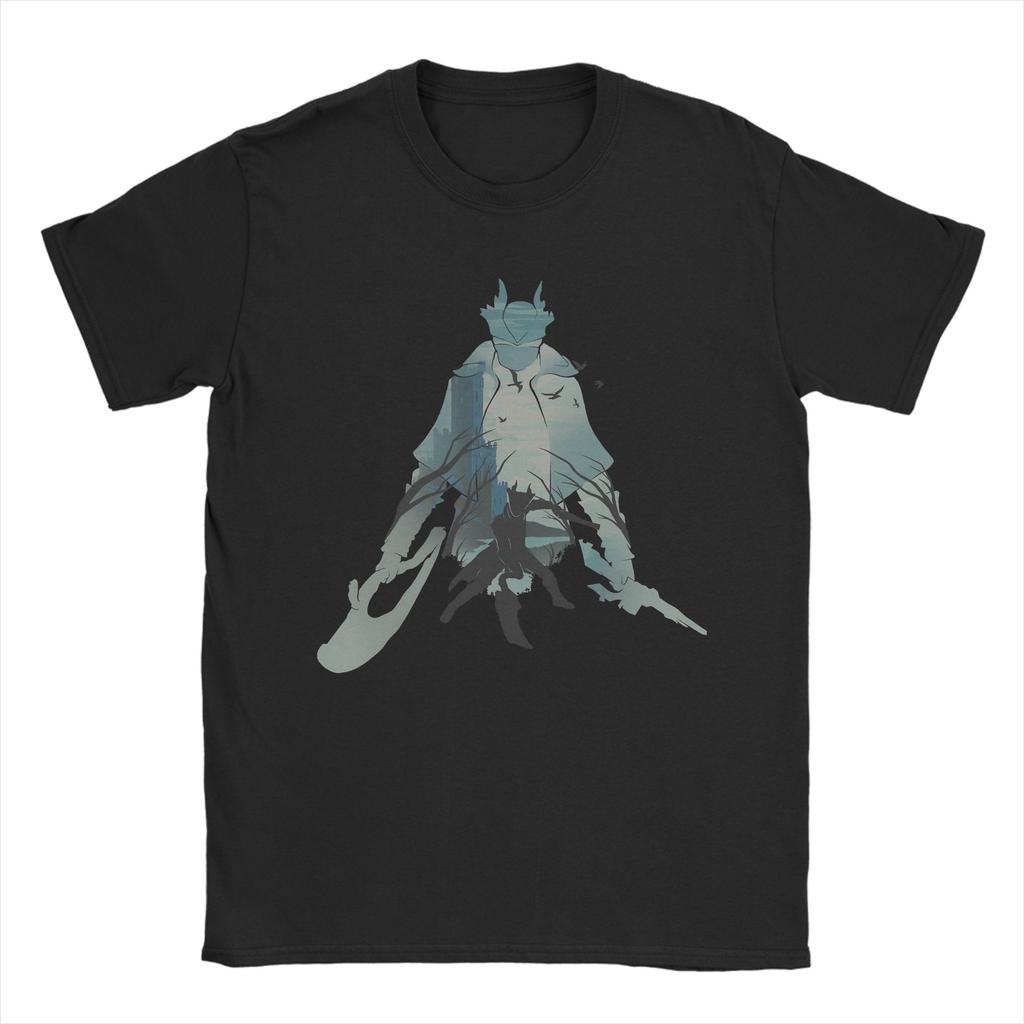 Унисекс s Кровавые Роды Dark Souls Футболки Хлопковая Одежда Винтажные Футболки с Коротким Рукавом и Круглым Вырезом Летняя Футболка