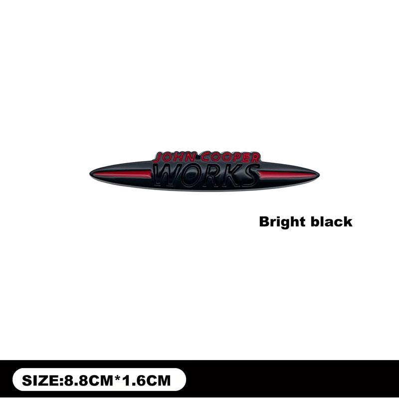 Для Mini Cooper S JCW F55 F56 F60 F53 F54 R55 R56 R60 R61 R58 F57 Cooper Works металлический значок кузова автомобиля эмблема декор наклейка детали
