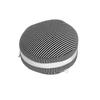 Save Space Stripe 2 in 1 Eye Mask Pillow Soft Storage Hook Travel Folding Pillow Elastic Band Foldable Neck Headrest